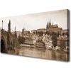 Obraz na plátne Praha most krajina 100x50 cm Obraz na plátne Praha most krajina 100x50 cm