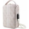 Guess PU 4G Printed Stripes Travel Universal Bag Pink Nové Guess PU 4G Printed Stripes Travel Universal Bag Pink Nové