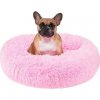 Ružový extra mäkký chlpatý pelech pre domáce zvieratá - 50 cm Ružový extra mäkký chlpatý pelech pre domáce zvieratá - 50 cm