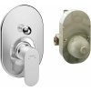 HANSGROHE Rebris S páková vaňová batéria pod omietku (obsahuje teleso), pre 2 výstupy, chróm, 72448000 HANSGROHE Rebris S páková vaňová batéria pod omietku (obsahuje teleso), pre 2 výstupy, chróm, 72448000