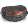 GIVI V49N AIR kufor čierny (Monokey) s červenou optikou a čiernym vekom, objem 49 ltr GIVI V49N AIR kufor čierny (Monokey) s červenou optikou a čiernym vekom, objem 49 ltr