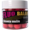 Carp Inferno Balanced Boilie Fluo 16 mm 150 ml - Kreveta Mušľa