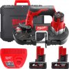 Aku pásová píla Milwaukee M12 BS-402C (4,0 Ah) (MI4933441805) Aku pásová píla Milwaukee M12 BS-402C (4,0 Ah) (MI4933441805)