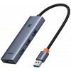 Rozbočovač 4v1 Baseus UltraJoy USB-C na USB 3.0 (vesmírně šedý) Rozbočovač 4v1 Baseus UltraJoy USB-C na USB 3.0 (vesmírně šedý)