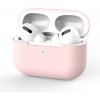 Enem Jednofarebný obal na Airpods Pro - Ružový APP1OAIR026