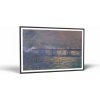 Claude Monet Claude Monet - Charing Cross Bridge | Obraz Vintessia v ráme Rozmery obdĺžnik: 50x75, Rám: Čierny matný-alu Claude Monet Claude Monet - Charing Cross Bridge | Obraz Vintessia v ráme Rozmery obdĺžnik: 50x75, Rám: Čierny matný-alu