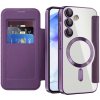 Techsuit - SmartMag Book flipové puzdro pre Samsung Galaxy A55 5G - fialové Techsuit - SmartMag Book flipové puzdro pre Samsung Galaxy A55 5G - fialové