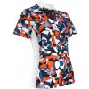 Callaway Abstract Floral Polo Damske Blue Indigo
