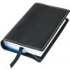 Obal na knihu kožený se záložkou Černý Obal na knihu kožený se záložkou Černý