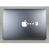 Nalepte.cz Apple pacman na notebook nálepka 100 x 31 cm Nalepte.cz Apple pacman na notebook nálepka 100 x 31 cm
