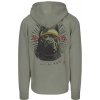Pitbull West Coast mikina s kapucňou MT Fuji grey harbour Veľkosť: 3XL, Farba: šedá Pitbull West Coast mikina s kapucňou MT Fuji grey harbour Veľkosť: 3XL, Farba: šedá