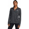 UNDER ARMOUR Tech 1/2 Zip Twist, Black / White - M UNDER ARMOUR Tech 1/2 Zip Twist, Black / White - M