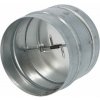 VENTS KOM 125 vzduchovod kovový Zn-Spojka s klapkou 125mm VENTS KOM 125 vzduchovod kovový Zn-Spojka s klapkou 125mm