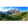 Foto obraz fotografie na skle Morské oko Tatry 100x50 cm Foto obraz fotografie na skle Morské oko Tatry 100x50 cm