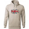Britská vlajka stará - Mikina pánska Cape s kapucňou - 2XL ( Ľadovo sivá ) Britská vlajka stará - Mikina pánska Cape s kapucňou - 2XL ( Ľadovo sivá )