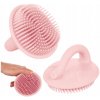 Canpol babies Silikonový koupelový kartáč růžový