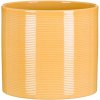 Obal Na Kvetináč na kvetináč 12 cm keramický žltý Obal Na Kvetináč na kvetináč 12 cm keramický žltý
