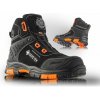 VM FOOTWEAR OAKLAND 7770-S7L / Bezpečnostná členková obuv S7L, zapínanie BOA, GORE-TEX® membrána - čierna / oranžová 48 VM FOOTWEAR OAKLAND 7770-S7L / Bezpečnostná členková obuv S7L, zapínanie BOA, GORE-TEX® membrána - čierna / oranžová 48