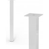 Walteco Nábytková noha hranatá 60x60x710mm, biela , 50405 Walteco Nábytková noha hranatá 60x60x710mm, biela , 50405