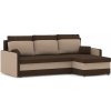Signal Rozkladacia rohová sedacia súprava MILTON model 2 Hnedá/cappuccino Signal Rozkladacia rohová sedacia súprava MILTON model 2 Hnedá/cappuccino
