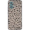 Picasee silikónový čierny obal pre Motorola Edge 40 Neo - Dots Picasee silikónový čierny obal pre Motorola Edge 40 Neo - Dots