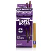 Hemper Hemp Rolls King Size s papierovým tipom 2 ks grape
