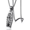 Otvárací oceľový prívesok Rakva s kostrou - včetně řetízku 3mm/ 60 cm Otvárací oceľový prívesok Rakva s kostrou - včetně řetízku 3mm/ 60 cm