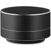 Hliníkový bluetooth reproduktor so svetlom, čierna Hliníkový bluetooth reproduktor so svetlom, čierna