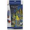 Olejové pastely Faber-Castell Metallic 12 farieb 127014 Olejové pastely Faber-Castell Metallic 12 farieb 127014