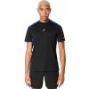Asics Padel Court Short Sleeve performance black/dark cobalt čierny