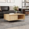 Konferenčný stolík dub sonoma 90x60x35 cm kompozitné drevo-ForU-827063 Konferenčný stolík dub sonoma 90x60x35 cm kompozitné drevo-ForU-827063