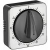Kuchynský časovač z ocele s magnetom CILIO CUBE Kuchynský časovač z ocele s magnetom CILIO CUBE