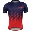 Dres FORCE MTB ANGLE krátky rukáv, modro-červený veľkosť produktu XS Dres FORCE MTB ANGLE krátky rukáv, modro-červený veľkosť produktu XS
