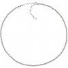 Amen Strieborný korálkový náhrdelník pre ženy Essential CLDI25B Amen Strieborný korálkový náhrdelník pre ženy Essential CLDI25B