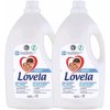 Lovela Baby tekutý prací prípravok na bielu bielizeň 2 x 50 PD 2 x 4,5 l