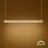 EUlight by MILAGRO Závesné LED svietidlo Linea, 1x LED 36w, 3000-5700k, 3CCT, g EUlight by MILAGRO Závesné LED svietidlo Linea, 1x LED 36w, 3000-5700k, 3CCT, g