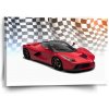 Sablio Obraz Ferrari Závodná vlajka - 60x40 cm Sablio Obraz Ferrari Závodná vlajka - 60x40 cm