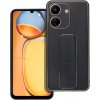 Obal LEATHER Case Kickstand Xiaomi Redmi 13C/POCO C65 black Obal LEATHER Case Kickstand Xiaomi Redmi 13C/POCO C65 black