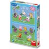 Puzzle Prasiatko Peppa a kamaráti 2v1 - 2 x 48 dielikov Puzzle Prasiatko Peppa a kamaráti 2v1 - 2 x 48 dielikov