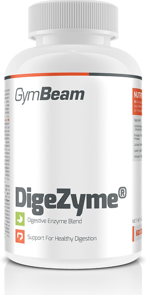 GymBeam DigeZyme 60 kapsúl