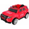 Ramiz Hasičský vozík SUV na batérie pre deti + sirény + svetlá + megafón + diaľkové ovládanie Ramiz Hasičský vozík SUV na batérie pre deti + sirény + svetlá + megafón + diaľkové ovládanie