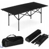 SKLADACÍ TURISTICKÝ STÔL 120X55 CM KEMPINGOVÝ S TAŠKOU ČIERNY MULTIGARDEN SKLADACÍ TURISTICKÝ STÔL 120X55 CM KEMPINGOVÝ S TAŠKOU ČIERNY MULTIGARDEN