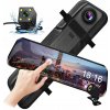 Autokamera do auta v spätnom zrkadle PLASolutions Full HD čierna Autokamera do auta v spätnom zrkadle PLASolutions Full HD čierna