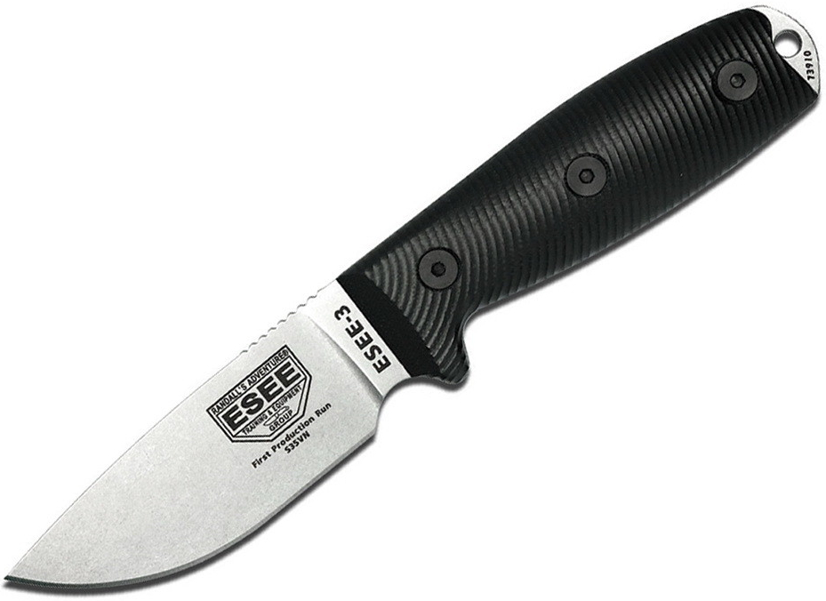 ESEE 3 3PMS35V-001 S35VN, G10 3D Handle