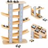 Drevená Dráha Mamabrum 6-poschodová béžová 45 cm Drevená Dráha Mamabrum 6-poschodová béžová 45 cm