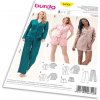 Strih Burda 6742 - Dámske pyžamo, nočné košele Strih Burda 6742 - Dámske pyžamo, nočné košele