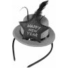 Čelenka s mini klobúčikom Happy New Year