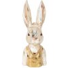 Decorative Figurine Rabbit 29 Cm White Plastic - 12*12*29 cm - Clayre & Eef