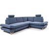 | Rohová čalúnená sedacia súprava AVESTA pravá modrá s úložným priestorom | LK0020 | Rohová čalúnená sedacia súprava AVESTA pravá modrá s úložným priestorom | LK0020