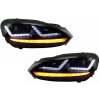 KITT Osram Xenon Upgrade Headlights LEDriving suitable for VW Golf 6 VI (2008-2012) Red GTI LED Dynamic Sequential Turning Lights KITT Osram Xenon Upgrade Headlights LEDriving suitable for VW Golf 6 VI (2008-2012) Red GTI LED Dynamic Sequential Turning Lights